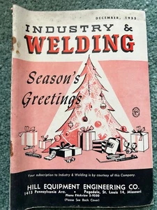 Industry and Welding Magazine 1955 December arc weld zirconium copper alloys - Imagen 1 de 6