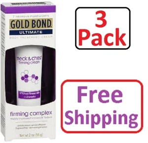 Gold Bond Ultimate Firming Neck - Chest Cream, Fragrance Free 2 oz (3 Pack) - Picture 1 of 1