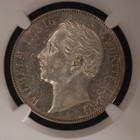 1864 Germany 🇩🇪 Wurttemberg Taler Thaler Silver Coin NGC MS61