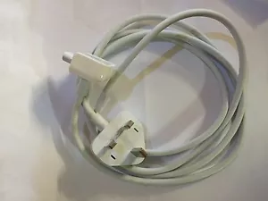 Genuine Apple Macbook ProAir 11,13,15,17 MagSafe UK Charger Extension Cable Slim - Picture 1 of 1