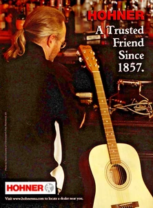 vtg 00s HOHNER GUITAR MAGAZINE PRINT AD O'Brienseins Pub Richmond Virginia Pinup - Picture 1 of 1