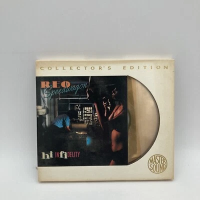 r.e.o. speedwagon hi infidelity sony mastersound 24 karat gold cd collectors Ed. - Image 1 of 4