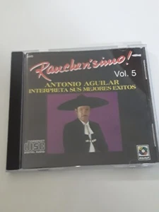 Rancherisimo, Vol. 5 by Antonio Aguilar (CD, Oct-1995, Balboa Recording... - Picture 1 of 3