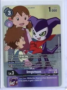 IMPMON Digimon CCG Digital Hazard ALTERNATE ART FOIL EX2-039 RARO - Foto 1 di 2