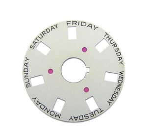 Genuine Rolex 3055 Caliber Gray Day Date Disc for Watch Model 18038 18048 18078 - Picture 1 of 3