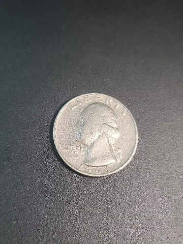 1968 Quarter No Mint Mark #76 Cover
