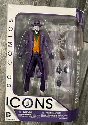 Figura de acción DC Comics ICONS THE JOKER DC Collectibles nueva Foto 1 de 3