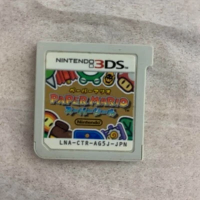 Paper Mario Sticker Star Japanese Nintendo 3DS Action Games Super Seal - Image 1 of 4