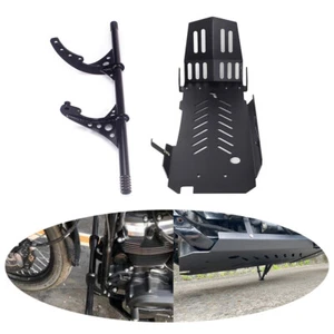 Lower Skid Plate Panel w/Crash Bar Set For Harley Softail 18-up FXST FXBB FXFB - Picture 1 of 8