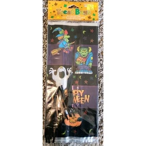 Bolsas de papel para violonchelo grandes personajes estrafalarios bolsas de golosinas de Halloween 20 de colección - Imagen 1 de 6