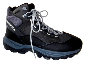 Neu Merrell Herren Thermo Chill Mid WP schwarz Leder Stiefel 10 W - Bild 1 von 4