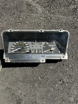 Velocímetro analógico 120 MPH medidor grupo 121 k millas para 84-92 Lincoln Mark VII Foto 1 de 3