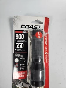 Coast Dual Power Waterproof Flashlight (GX15) Waterproof - Picture 1 of 2