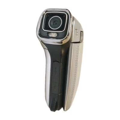 DXG QuickShot DXG-5B9V HD 5MP Handheld Video Camcorder Camera Silver Tested - Image 1 of 4