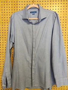 Vince Camuto Oberhemd Herren 17 34-35 Blau Design Baumwolle Business Slim Fit - Bild 1 von 6