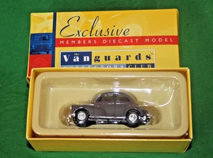 CORGI VANGUARDS MORRIS MINOR 1000 TAUPE COLLECTORS CLUB EDITION 1/43 - Picture 1 of 1