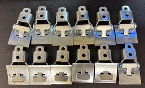 Teknion Leverage Office Cubicle Short Posi Lock Connectors # D03-0003 Lot Of 12 - Picture 1 of 4