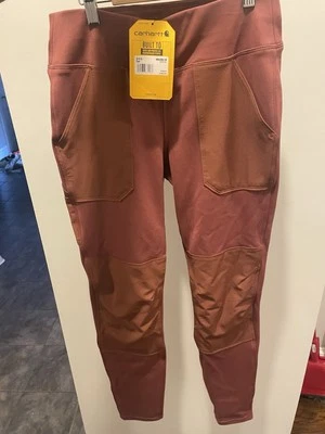 Carhartt BN2482 Force Fitted Midweight Utility Leggings Womens  S(4-6) Tall NWT Foto 1 de 3