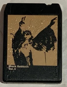 Black Sabbath Vol. 4  OZZY (1972, Warner Bros.) 8 Track Tape WB2602 Play Tested - Imagen 1 de 6