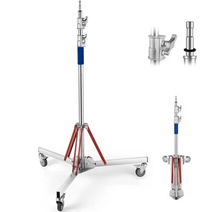 Heavy Duty Light Stand C Stand with Casters,Adjustable Tripod Stand with 100%... - Picture 1 of 9