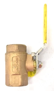 Valvola a sfera Apollo 1-1/4" bronzo 2 vie filettata in linea manuale 7010627 70-106-27 - Foto 1 di 5