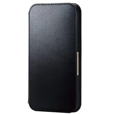 iPhone 13 Pro Max/Leather case/Notebook type/NEUTZ/With magnet/Black - Image 1 of 4