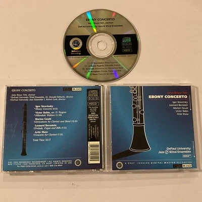 John Bruce Yeh - Ebony Concerto CD 1993 Jazz Classical Reference Recordings HIFI - Image 1 of 3