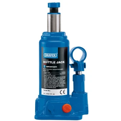 Draper Hydraulic Bottle Jack 2 Lifting Range 148-278mm Tonne - Image 1 of 2