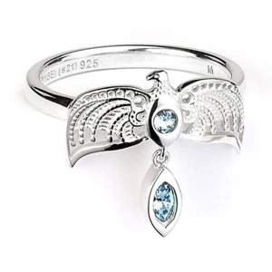Harry Potter Plata de Ley Cristal Anillo Diadema Talla Grande P Producto Oficial - Imagen 1 de 2