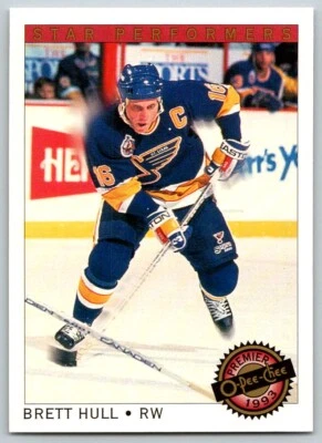 1993-94 O-Pee-Chee Premier Brett Hull St St. Louis Blues #21 - Image 1 of 2