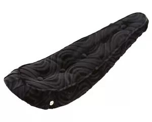 Lowrider Banana Sitz schwarz Velours Knopfnaht Polo für 20" Fahrräder Trikes OG - Bild 1 von 1