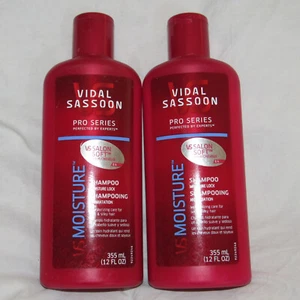 NEW Lot of 2 Vidal Sassoon Pro Series Moisture Lock Shampoo 12 Oz Discontinued - Picture 1 of 2