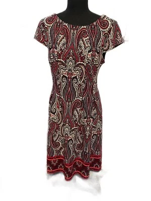 Madisonleigh Women’s Career Dress Size 12 Paisley Business Church Career Dress - Image 1 of 4