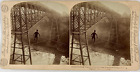 Underwood Stereo Usa Dixon Crossing Niagara Below The Great Cantilever Bridge