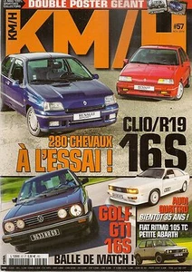 KM/H 57 GOLF 2 GTI 16S MATCH IMPREZA WRX STi-S 300CH RITMO 105 TC AUDI QUATTRO - Imagen 1 de 3