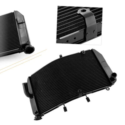 Motorcycle Aluminium Radiator For HONDA CBR 600RR 2003 2004 2005 2006 F5 Black - Image 1 of 4
