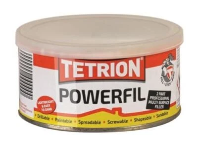 Tetrion Fillers Powerfil 2K Two Part Filler 250gm Lightweight Tough Smooth