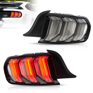 LED Tail Lights for Ford Mustang 2015-2023 with Sequential Indicators - Picture 1 of 8