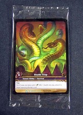 (3) World of Warcraft WoW TCG Snake Trap Betrayer Promo - Ability Uncommon