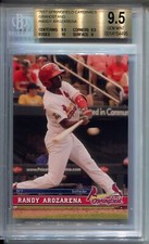 2017 RANDY AROZARENA Springfield Cardinals BGS 9.5 GEM MINT Grandstand SGA