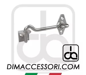 GANCIO INOX 316 MISURE DA 100MM A 300MM GANCI FERMA PORTA FINESTRA FERMAPERSIANE - Foto 1 di 8