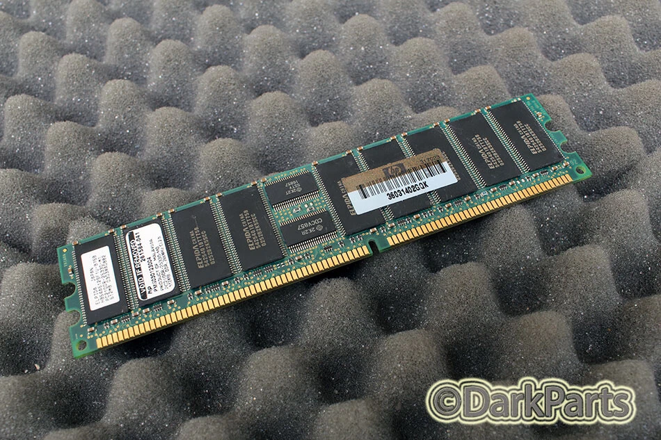 Elpida HB54A5129F1U-B75B 512MB Memory RAM HP Compaq 261584-041 - Image 1 of 1