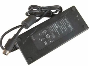 4PIN Genuine EDAC AC Power Adapter EA11803A-120 Round Mouth 12V12.5A With PLUG - Picture 1 of 3