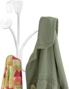 Decorative over Door 4 Hanging Hooks, Steel Storage Organizer Rack for Coats,... - Picture 1 of 6