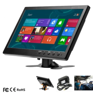 10.1" Zoll Auto Monitor HD 1080P LCD CCTV HDMI/BNC/AV/VGA Mit Speaker 1280*800 - Bild 1 von 12