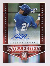 2012 Elite Extra Edition Franchise Futures Signatures Card #82 Alexis Rivera