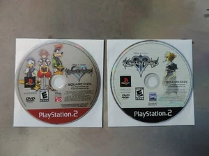 Kingdom Hearts I & II Playstation 2 NUR DISCS SQUARE ENIX DISNEY - Bild 1 von 3