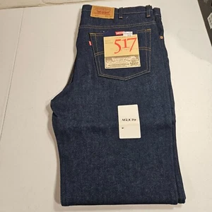 Pantalones de mezclilla vintage Levis 517, Deadstock nuevos con etiquetas, Bootcut talla 42x34 hechos en EE. UU. Nuevos - Imagen 1 de 10