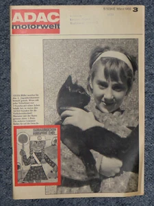 Zeitschrift ADAC Motorwelt März 1966 - Bild 1 von 1