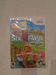 Six Flags Fun Park Nintendo Wii BRAND NEW FACTORY SEALED! - Picture 1 of 2
